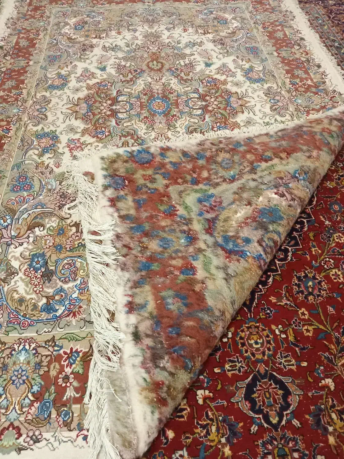 فرش دست بافت خطیبی|فرش|سراجو, |دیوار