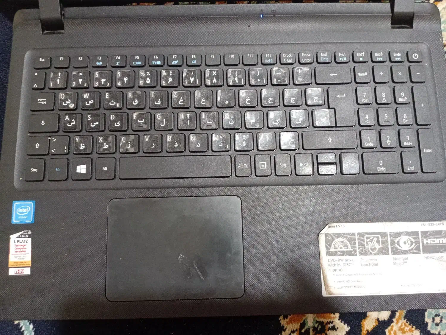 لپ تاپ ایسر کارکرده|رایانه همراه|مشهد, آپارتمان های مرتفع|دیوار