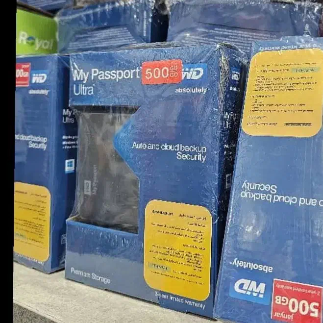 هارد اکسترنال wd 500gb با کیف هدیه 18 ماه گارانتی|قطعات و لوازم جانبی رایانه|میناب, |دیوار