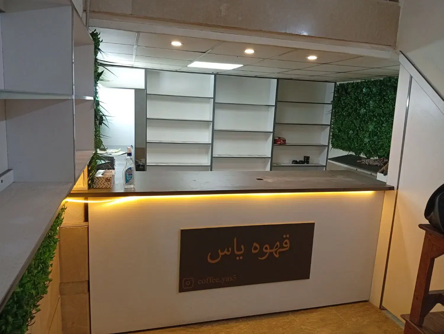 لوازم کامل کافه دستگاه صنعتی،کانترمبل،دکور کاملMDF|کافی‌شاپ و رستوران|دابودشت, |دیوار