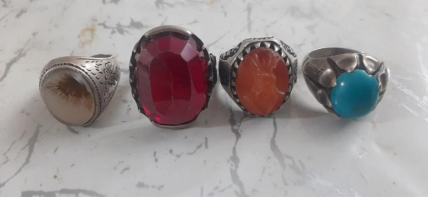 انگشتره نقره قدیمی|جواهرات|تهران, افسریه شمالی|دیوار