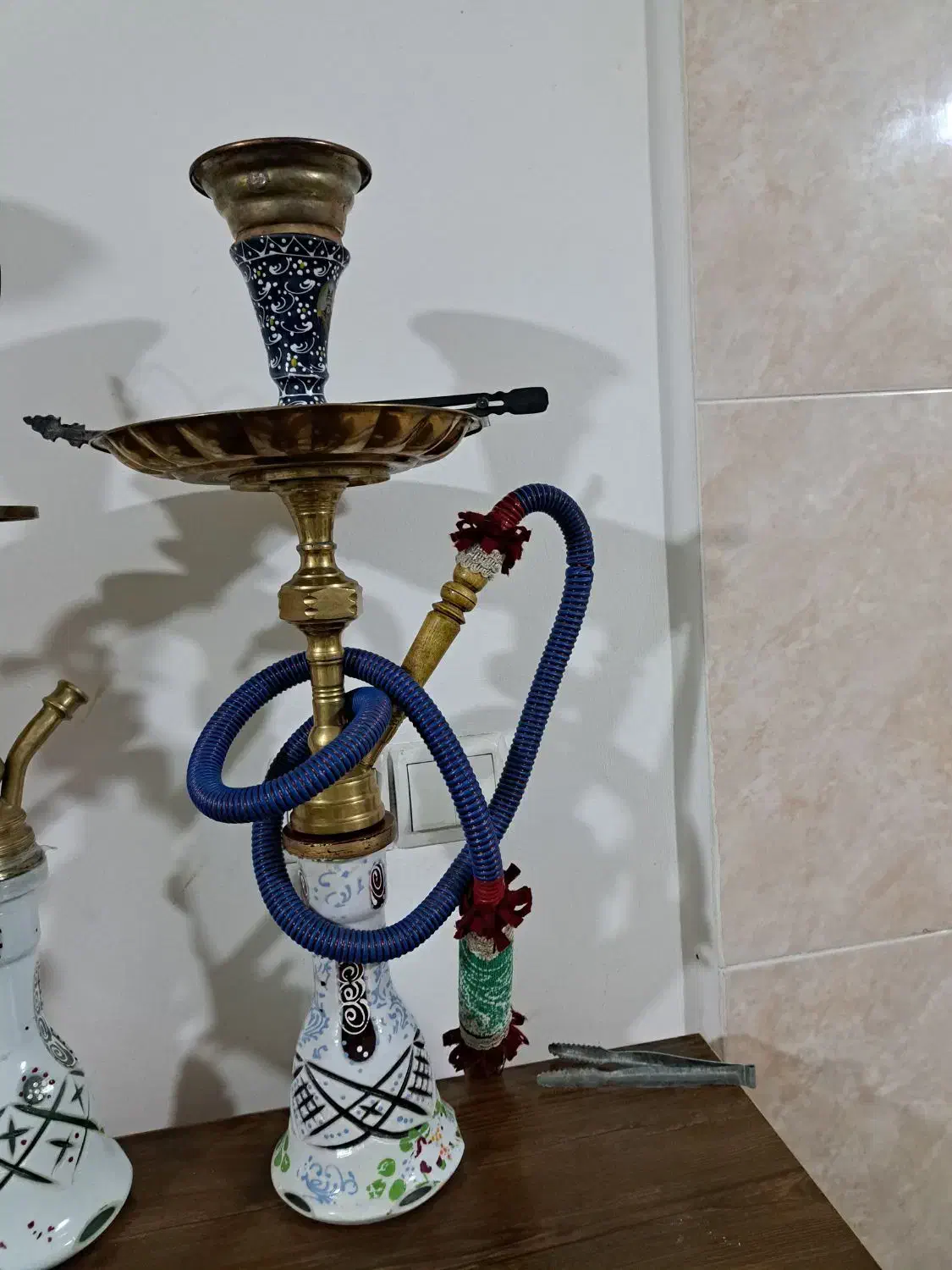 قلیان برنجی|کلکسیون و سرگرمی|صباشهر, |دیوار