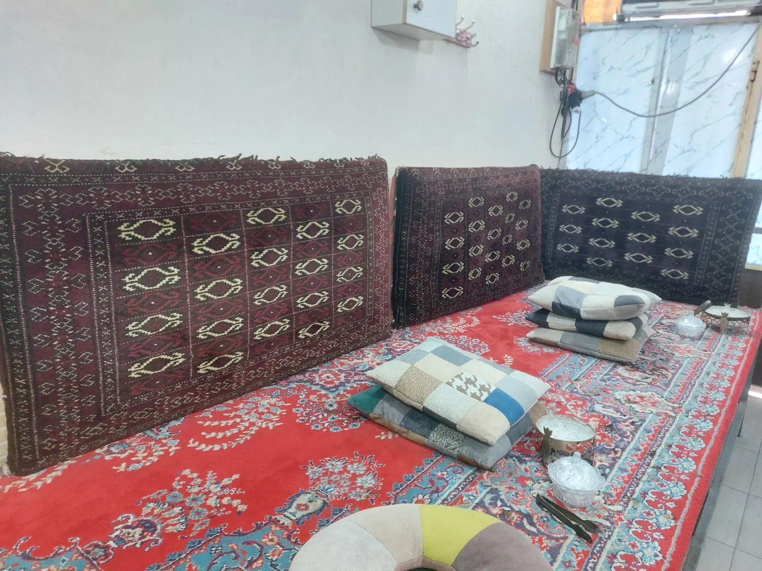 پشتی|پشتی|بندر ترکمن, |دیوار