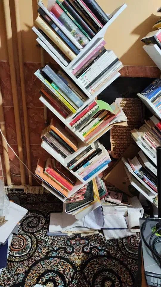 کتابخانه درختی|کتابخانه، شلف، قفسه‌های دیواری|شیراز, زند|دیوار