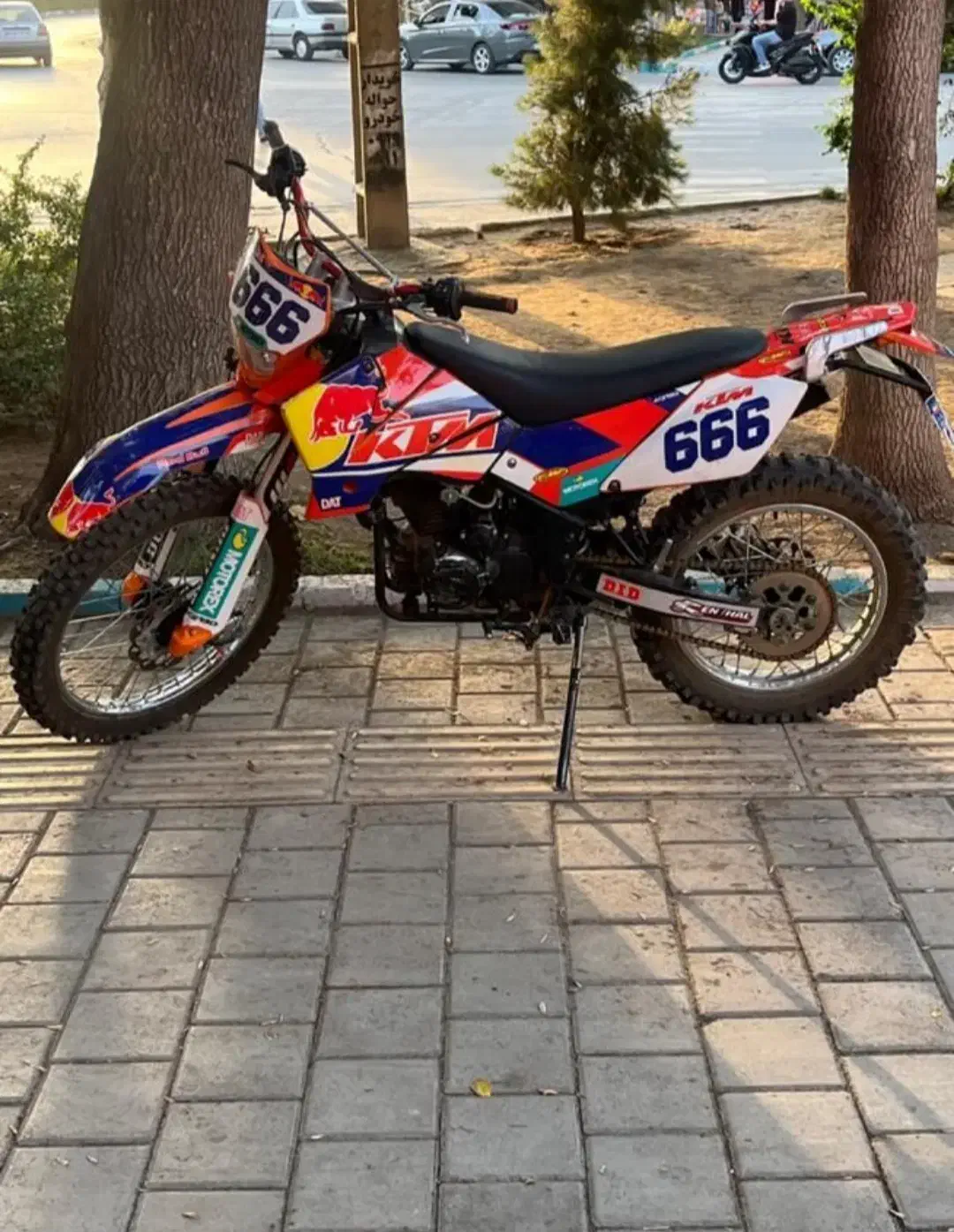 موتور فلات ۲۵۰ طرح ktm تریل|موتورسیکلت|همدان, |دیوار