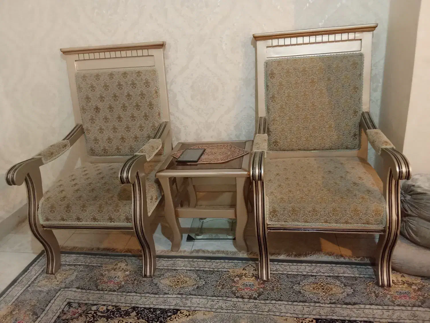 مبل نیمه استیل کلاسیک|مبلمان خانگی و میز عسلی|محمدشهر, سیدآباد|دیوار