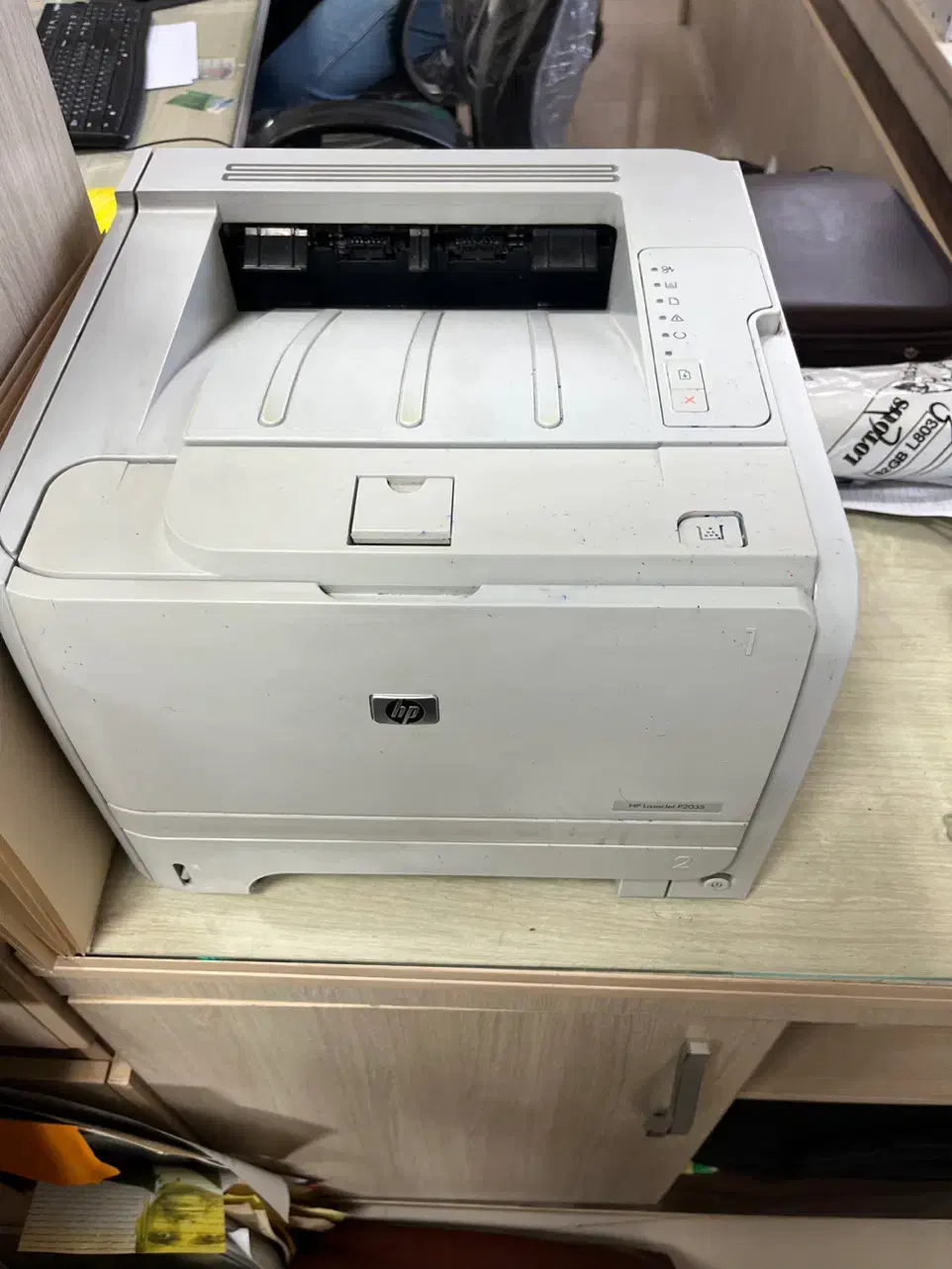 پرینتر لیزری HP Laserjet p2035 سالم و آماده کار|پرینتر، اسکنر، کپی، فکس|اهواز, پادادشهر|دیوار