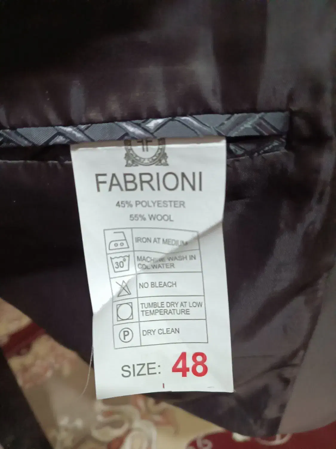 کت و شلوار مارک فابریونی|لباس|کنگاور, |دیوار