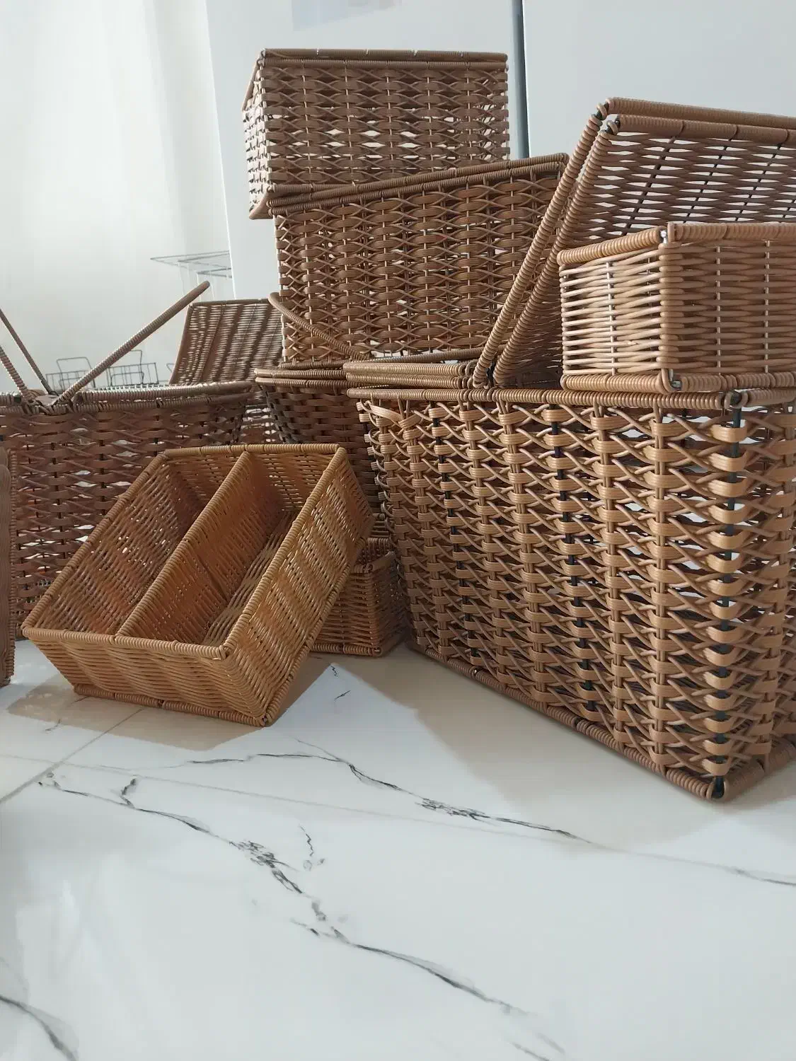 سبد حصیری|صنایع دستی و سایر لوازم تزئینی|اراک, |دیوار