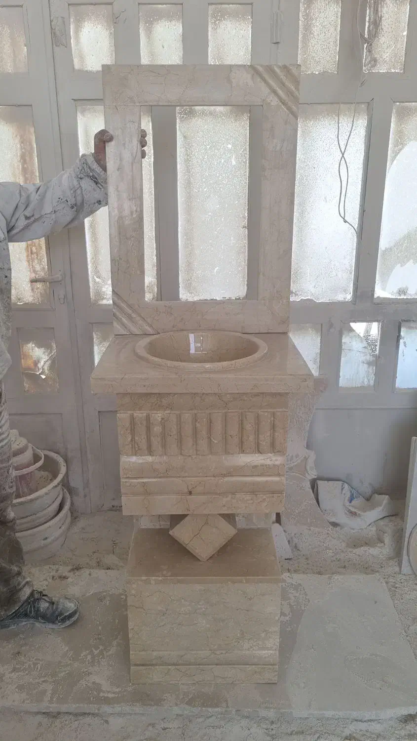 روشویی سنگی اصلی|لوازم سرویس بهداشتی|ری, فیروزآباد|دیوار