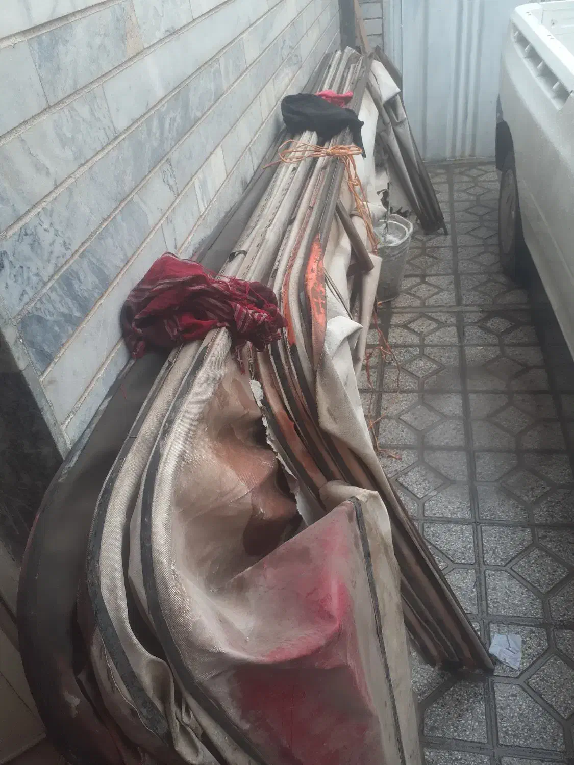 دو عددچادر مغازه سالمه سالم|فروشگاه و مغازه|بروجرد, |دیوار