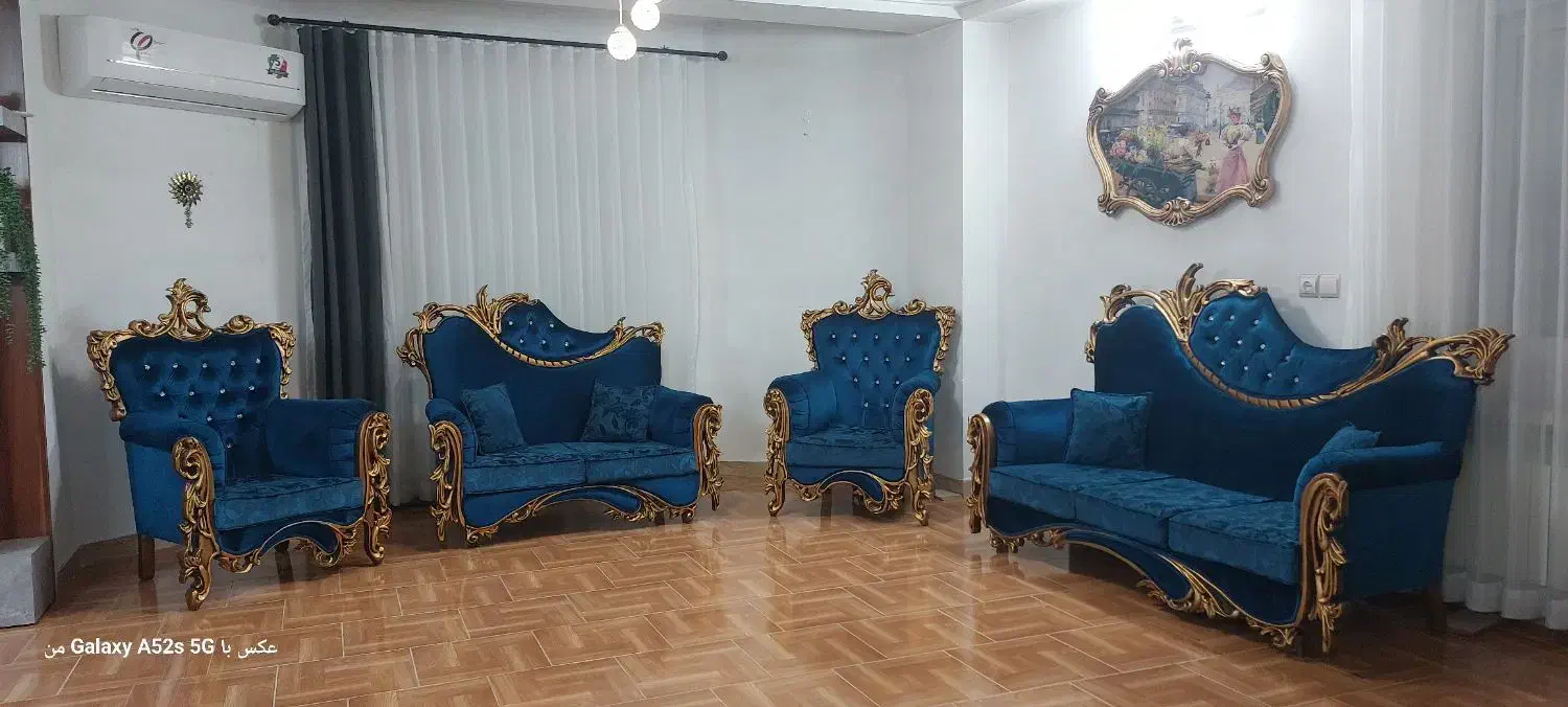 مبل استیل زیبا و منحصر به فرد در قائمشهر|مبلمان خانگی و میز عسلی|قائمشهر, |دیوار