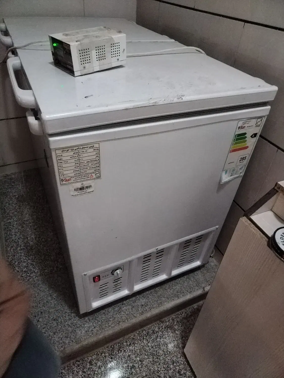 فریز در حد نو سالم و مرتب دو در تکمیل|یخچال و فریزر|کازرون, |دیوار