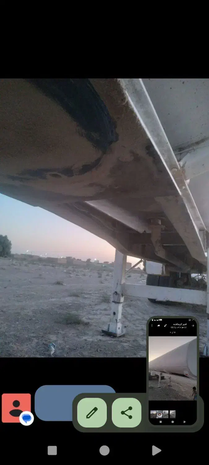 تیغه تانک دو محور ده پیچ|خودرو سنگین|هیرمند, |دیوار