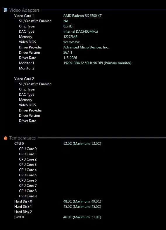 GIGABYTE - RX 6700 XT|قطعات و لوازم جانبی رایانه|هشتگرد, شهرک وحدت|دیوار