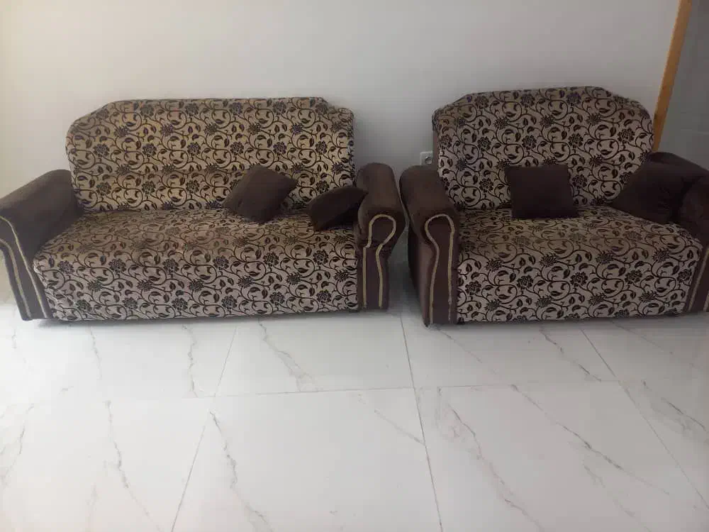 مبل کارکرد ۷نفره|مبلمان خانگی و میز عسلی|چاف و چمخاله, |دیوار