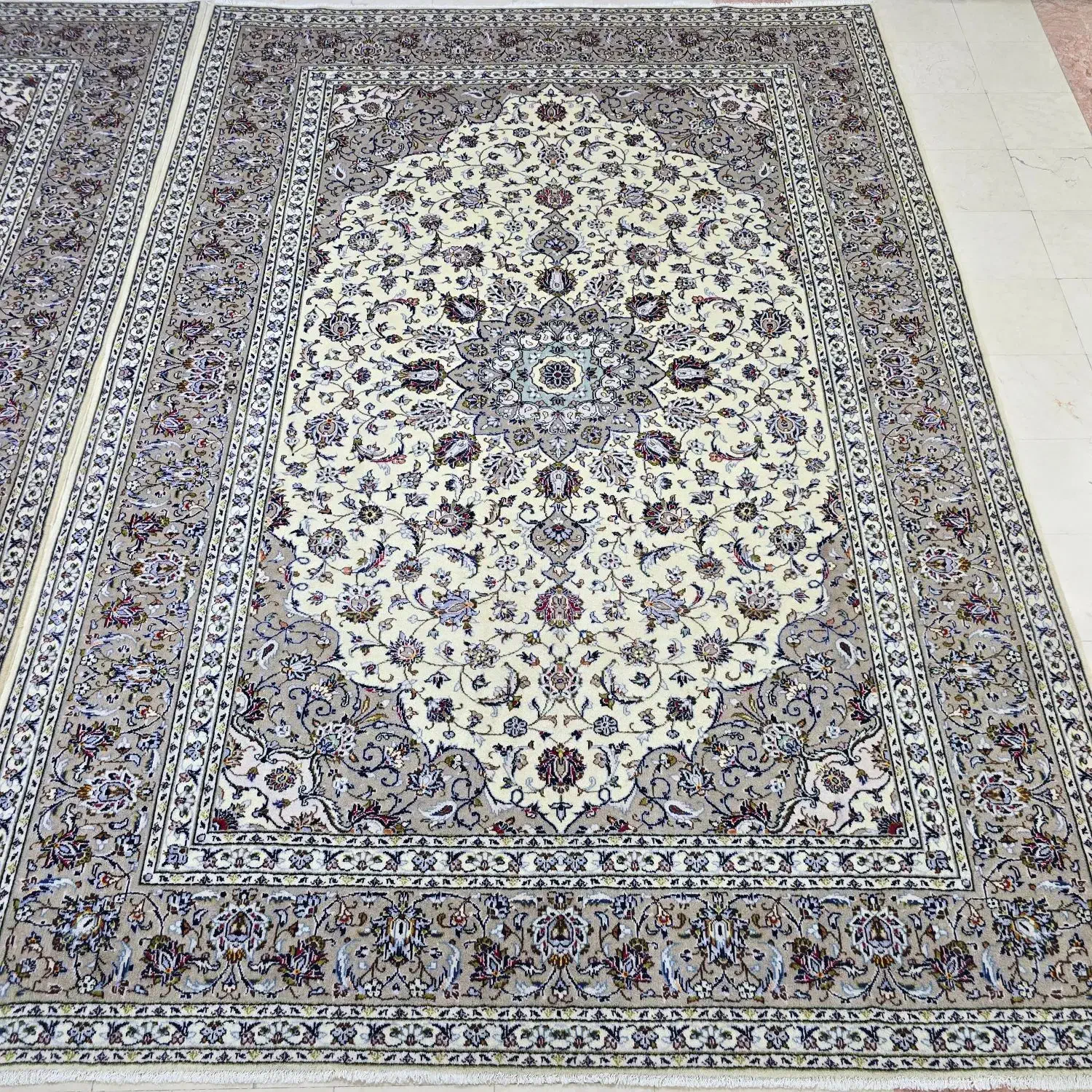 فرش دستبافت کاشان/سه عدد یک‌طرح‌ورنگ/۹متری|فرش|تهران, شیراز|دیوار