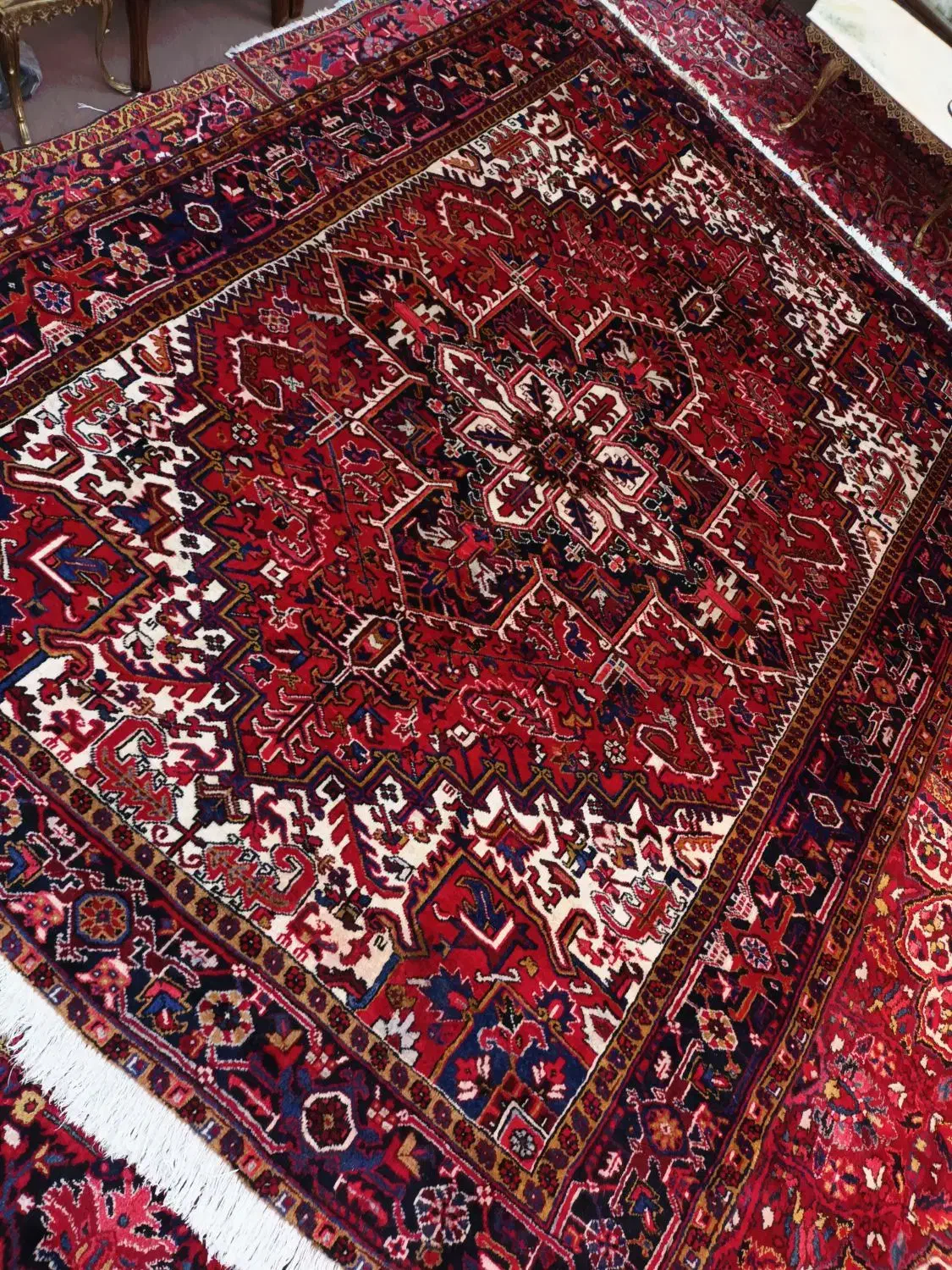 فرش دستباف ۹ متری مهربان|فرش|تبریز, |دیوار