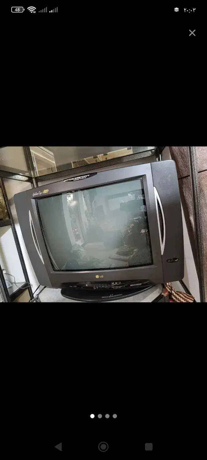 تلویزیون 21 اینچ ال جی|تلویزیون و پروژکتور|تولم شهر, |دیوار