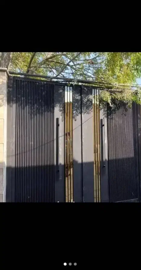 درب حیاطی، ورودی،فلزی، آهنگری آبیار|مصالح و تجهیزات ساختمان|یزد, |دیوار