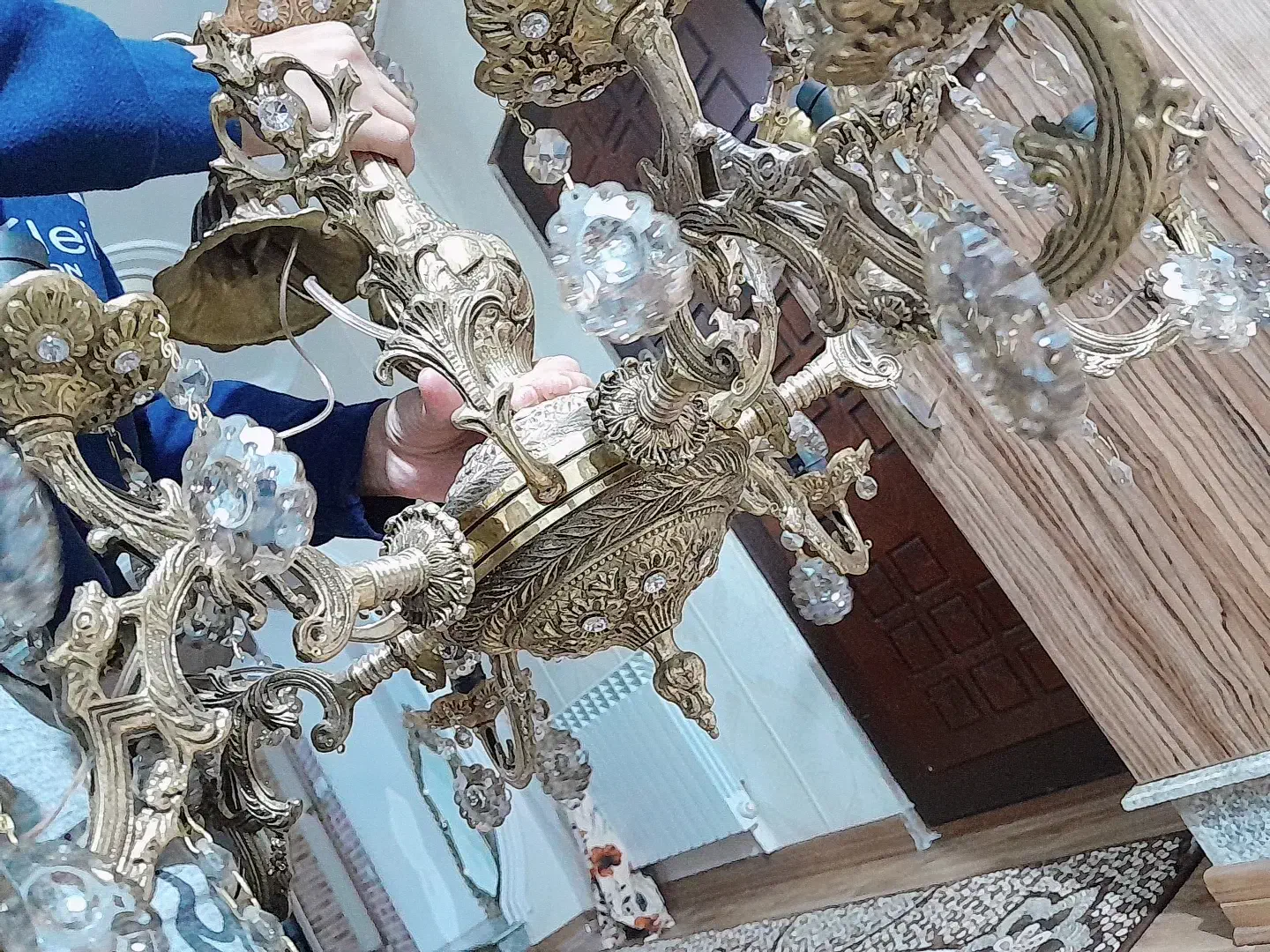 لوستربرنز ۱۲ شعله|لوستر و چراغ آویز|ارومیه, |دیوار