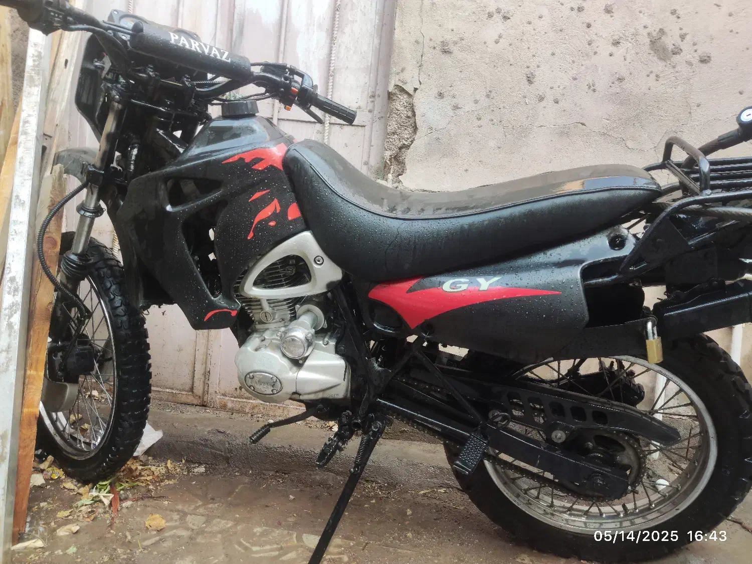 تریل 200 پرواز مدل 1389 پلاک ملی|موتورسیکلت|کرمان, |دیوار