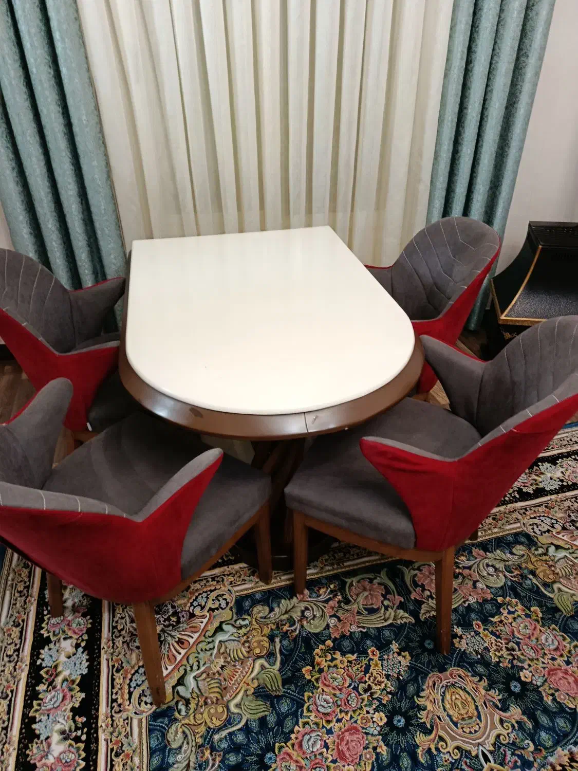 میز ناهارخوری 4نفره|میز و صندلی غذاخوری|کرج, حصارک بالا|دیوار