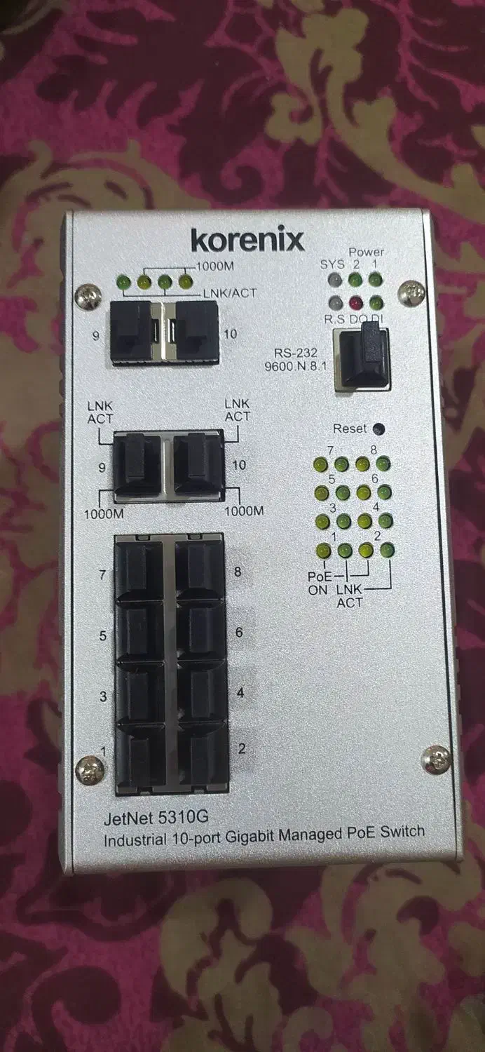 سوییچ صنعتی کورنیکس  Jetnet 5310 G|فروشگاه و مغازه|شیراز, سینما سعدی|دیوار