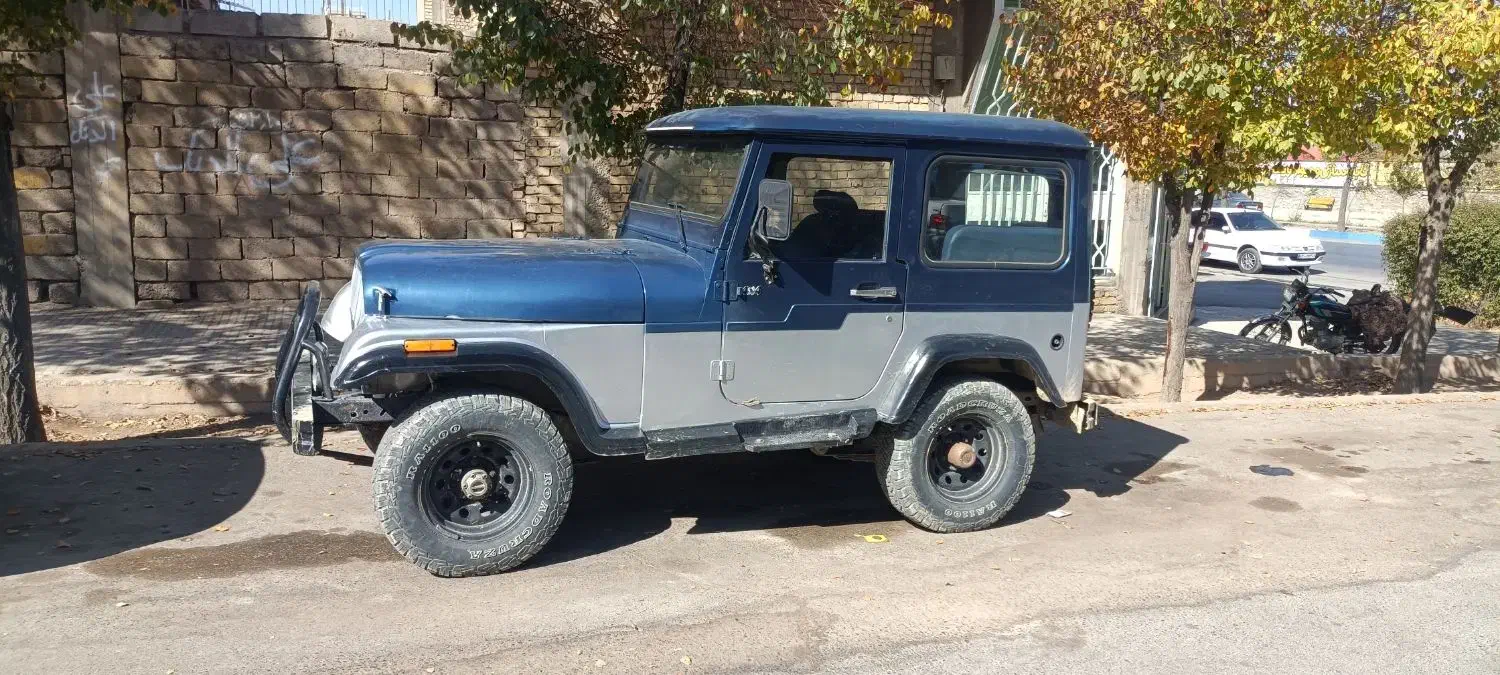 جیپ صحرا|خودرو کلاسیک|بروجن, |دیوار