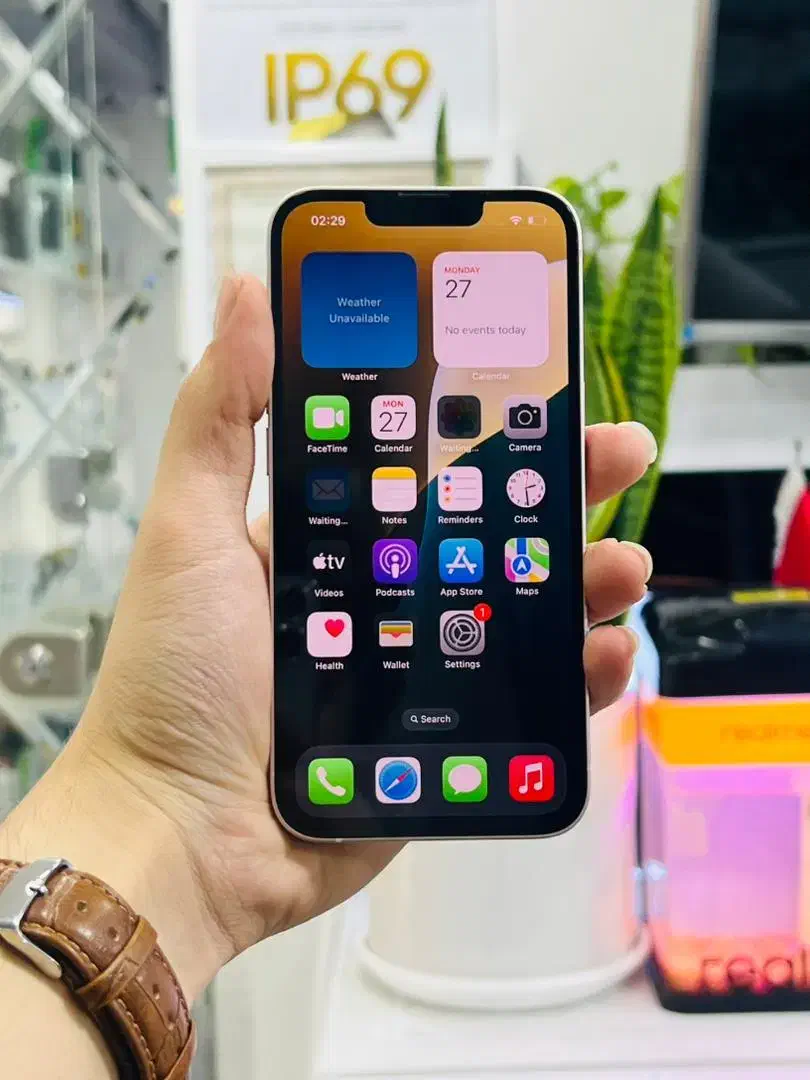 آیفون 13 Iphone حافظه 128 پلمپ باطری 85 مهلت تست|موبایل|شیراز, زند|دیوار