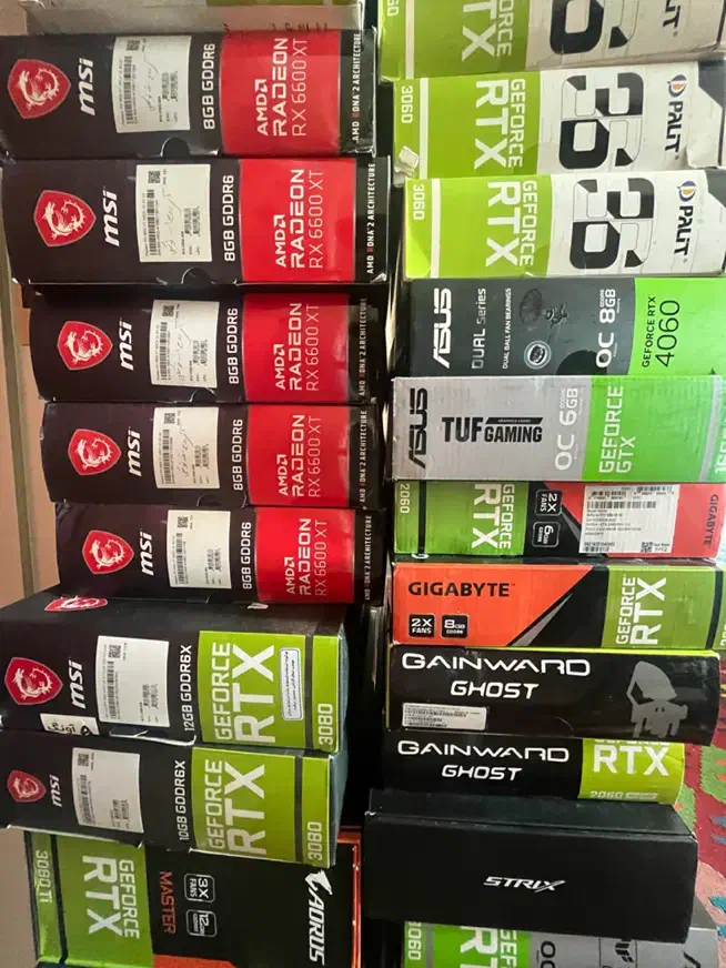 انواع گرافیک و پاور amd و انویدیا|قطعات و لوازم جانبی رایانه|تهران, المهدی|دیوار
