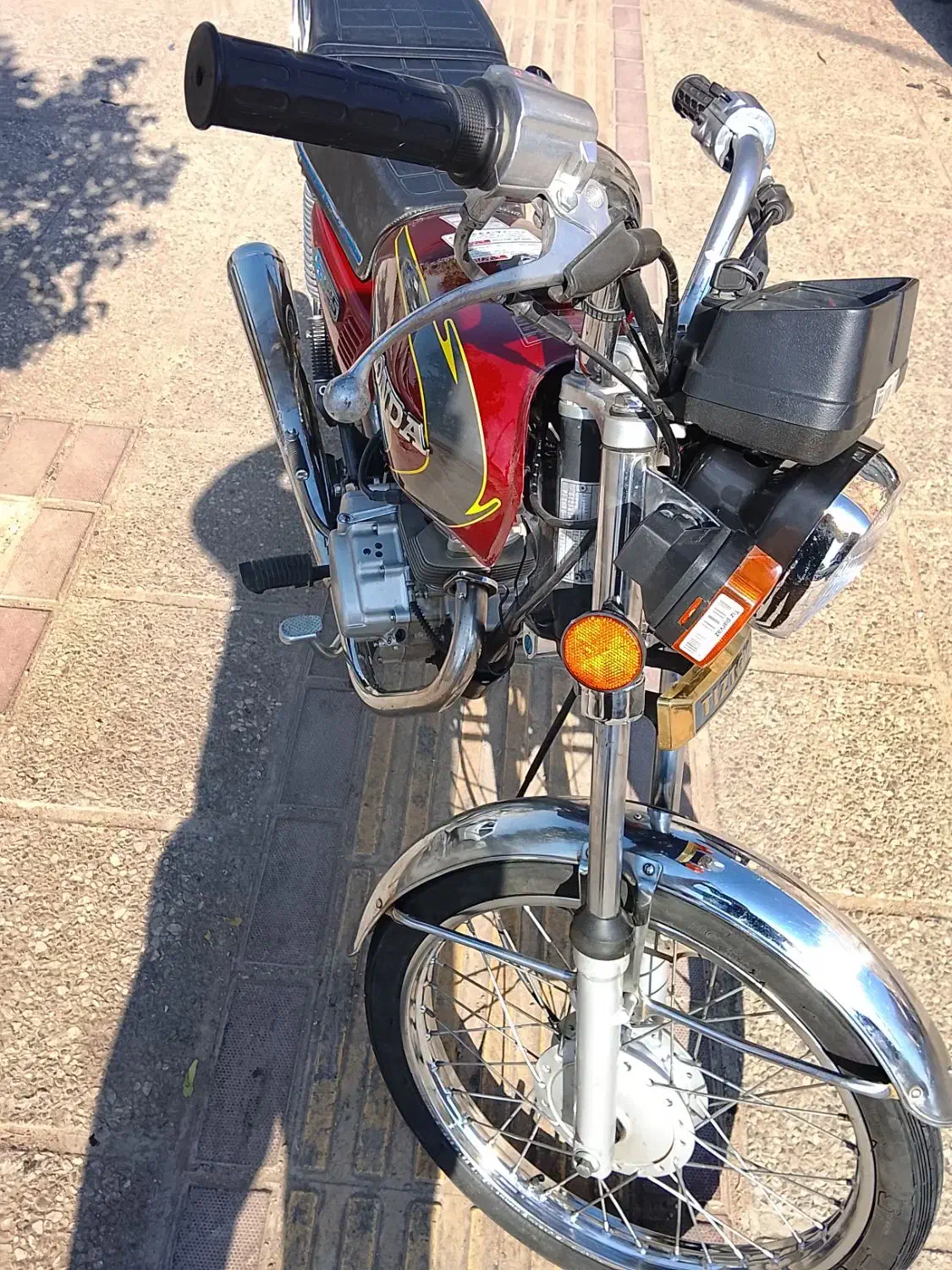 هندا ۱۲۵مدل۹۵|موتورسیکلت|شیراز, حجت آباد|دیوار