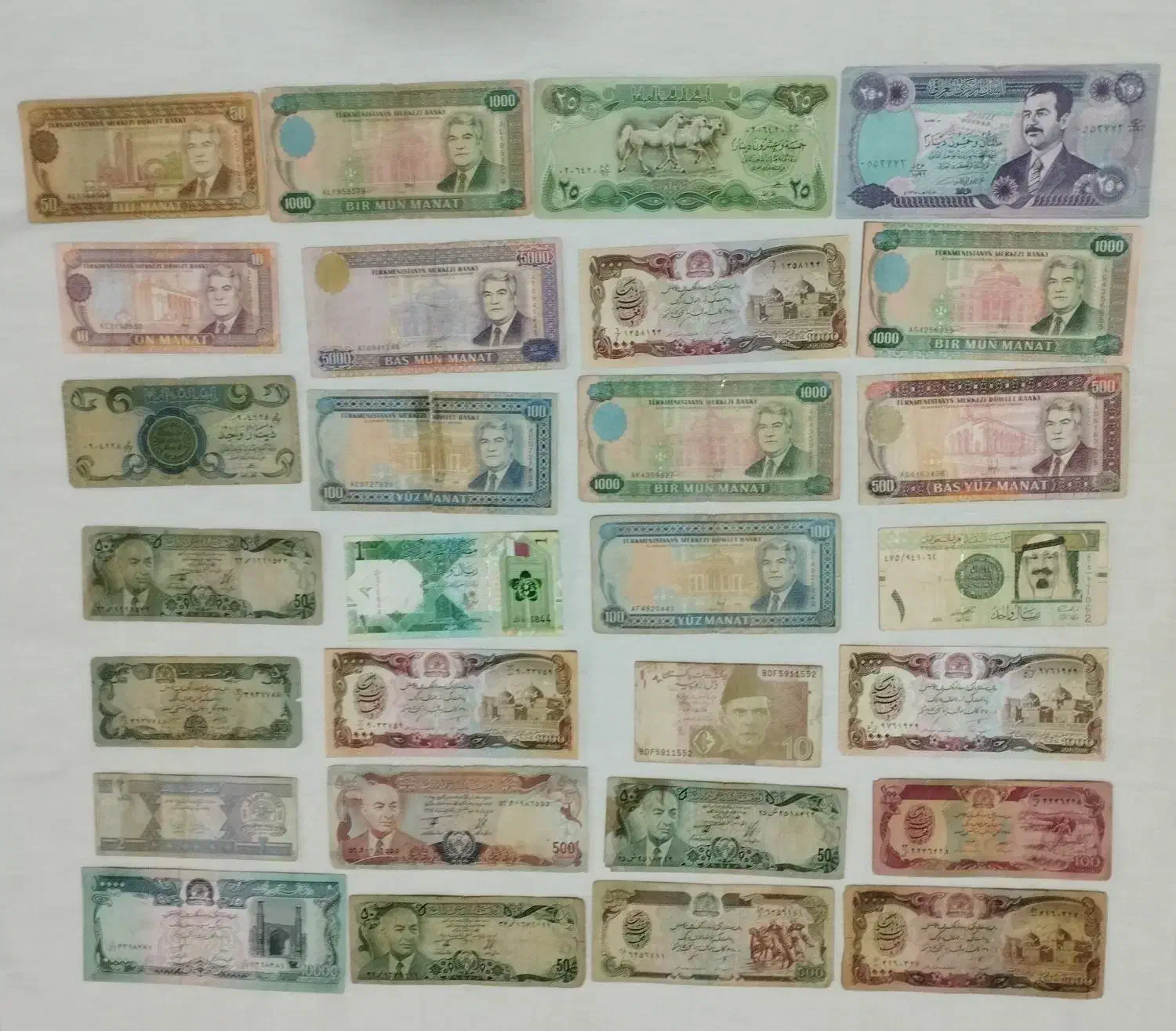 اسکناس کشورها|کلکسیون سکه، تمبر، اسکناس|مشهد, فرهنگ|دیوار