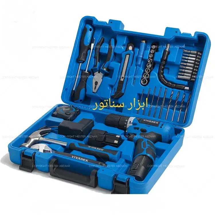 دریل شارژی همراه با ابزار کاربردی در ابزار سناتور|ابزارآلات|اصفهان, کشاورزی|دیوار