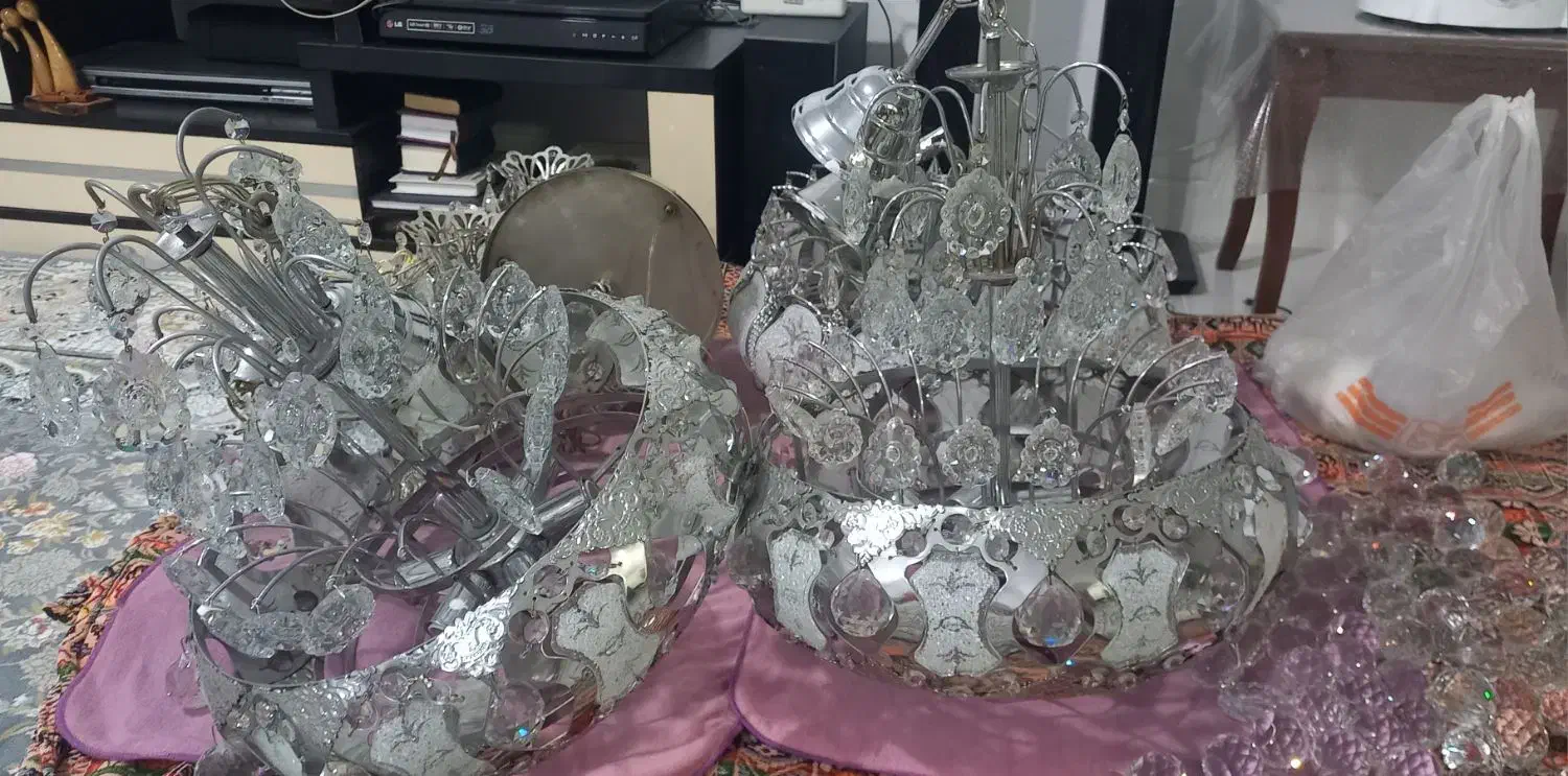 لوستر|لوستر و چراغ آویز|تهران, قصر فیروزه ۲|دیوار