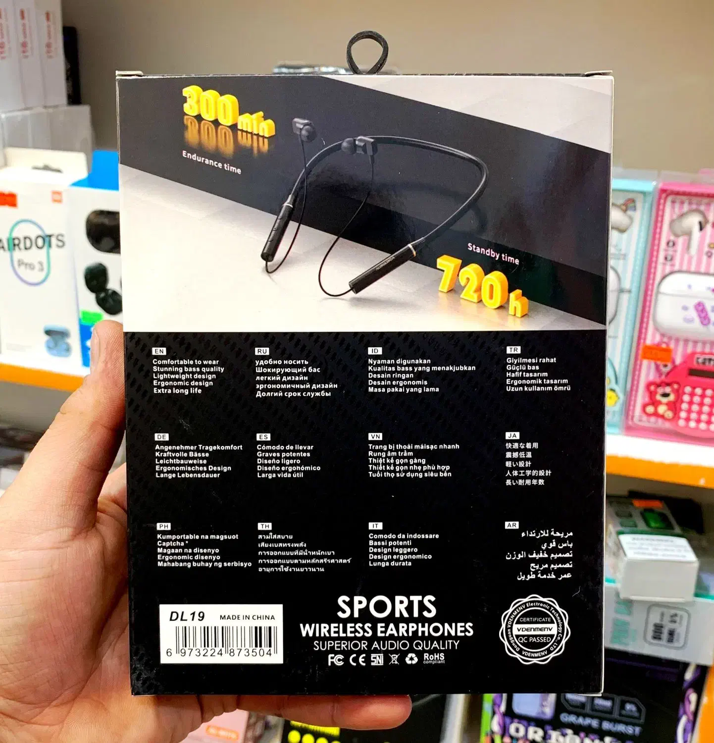 هندزفری بلوتوثی گردنی اورجینال دنمن مدل DL19|لوازم جانبی موبایل و تبلت|کرج, گوهردشت|دیوار