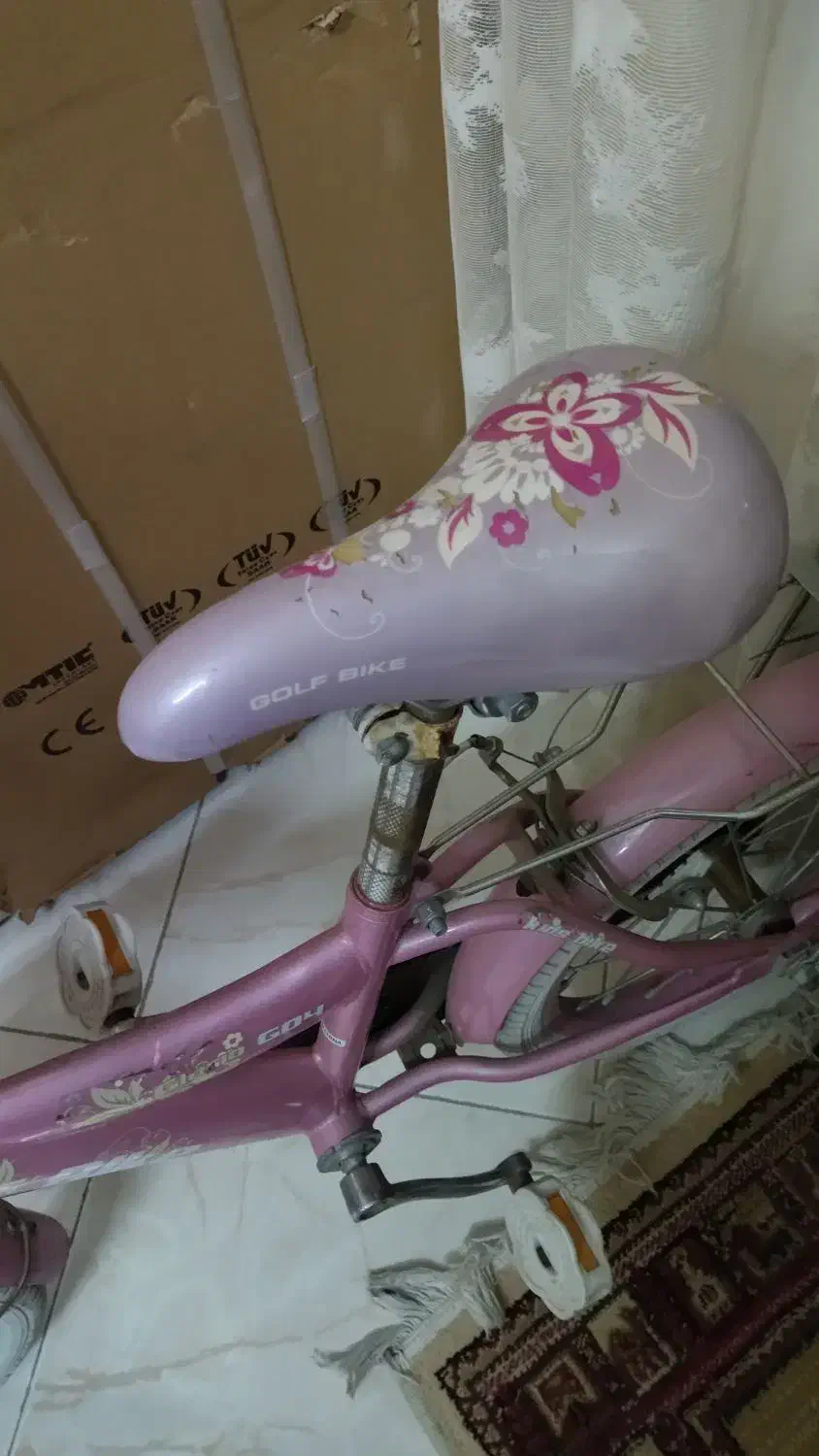 دوچرخه دخترانه ۱۶|دوچرخه، اسکیت، اسکوتر|مشهد, شاهد (شهرک غرب)|دیوار