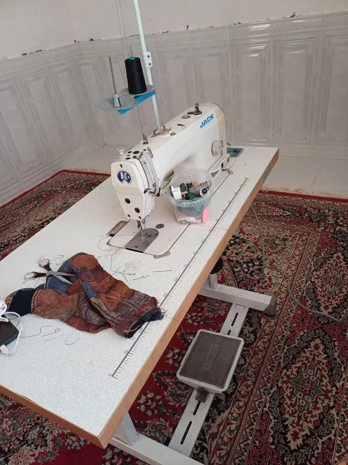 چرخ خیاطی|چرخ خیاطی و ریسندگی|کهنوج, |دیوار