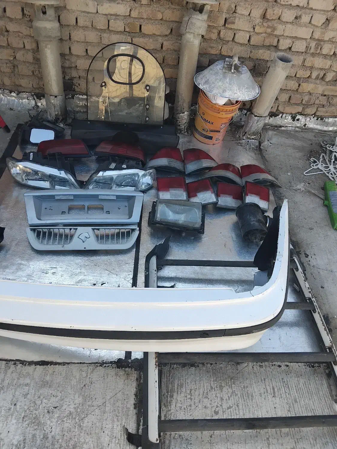 باربند پراید/ چراغ پرشیا/ بادگیر موتور/ سپر سمند|قطعات یدکی و لوازم جانبی|زنجان, |دیوار