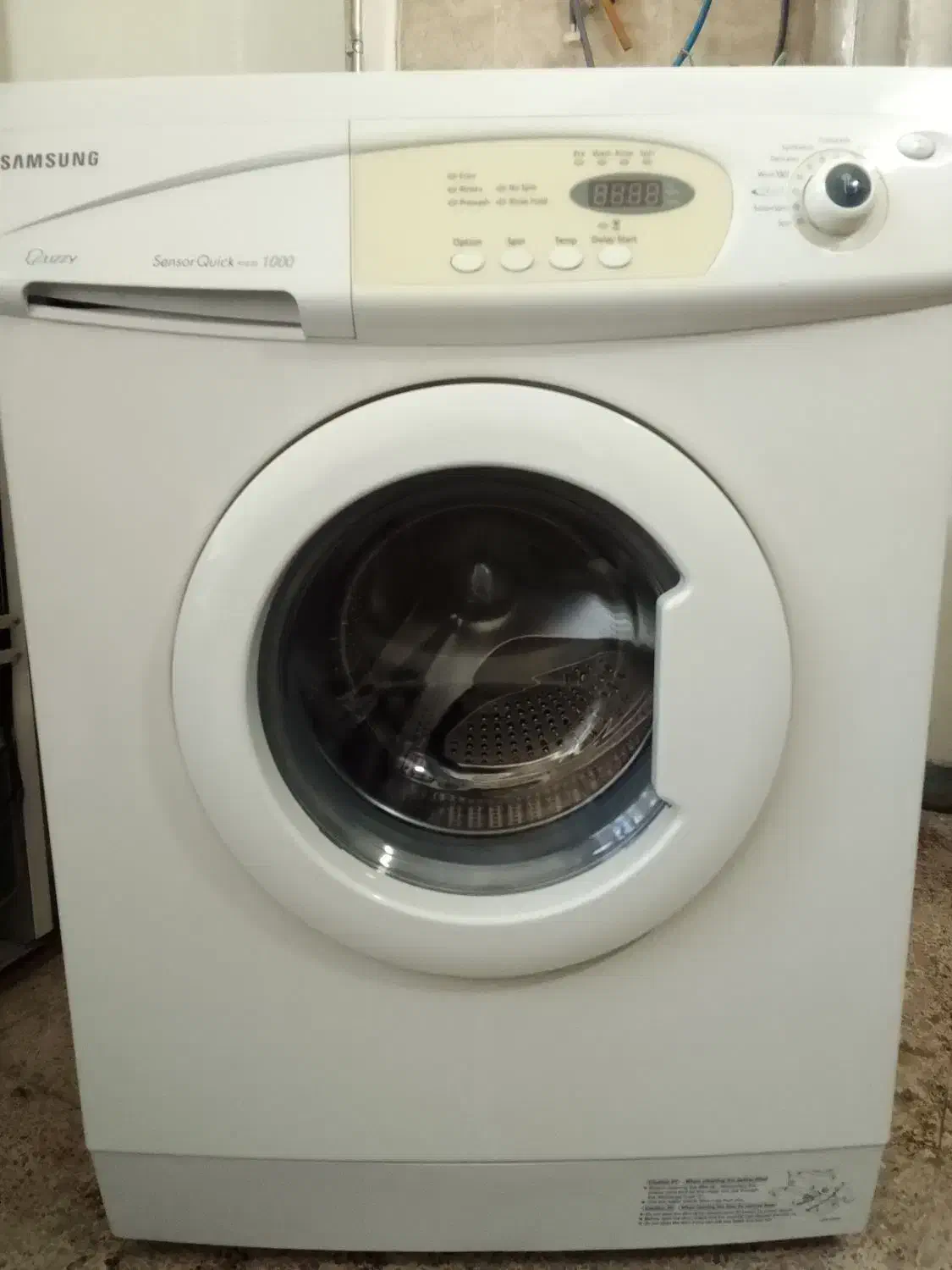 لباسشویی سامسونگ 7کیلیویی در حد نو|ماشین لباسشویی و خشک‌کن لباس|خوی, |دیوار