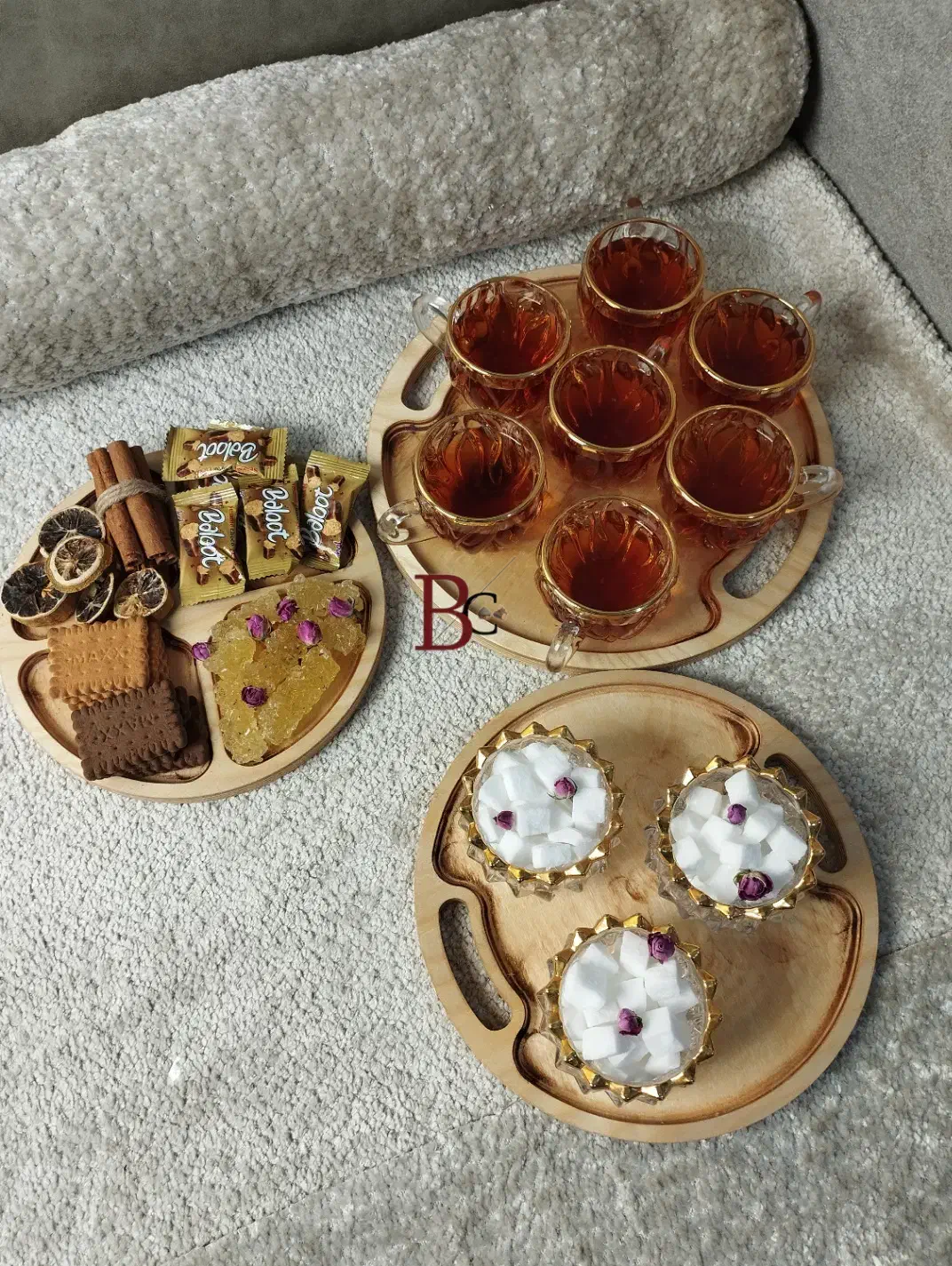 ست چوبی پذیرایی|ظروف سرو و پذیرایی|سبزوار, جوادیه غربی|دیوار