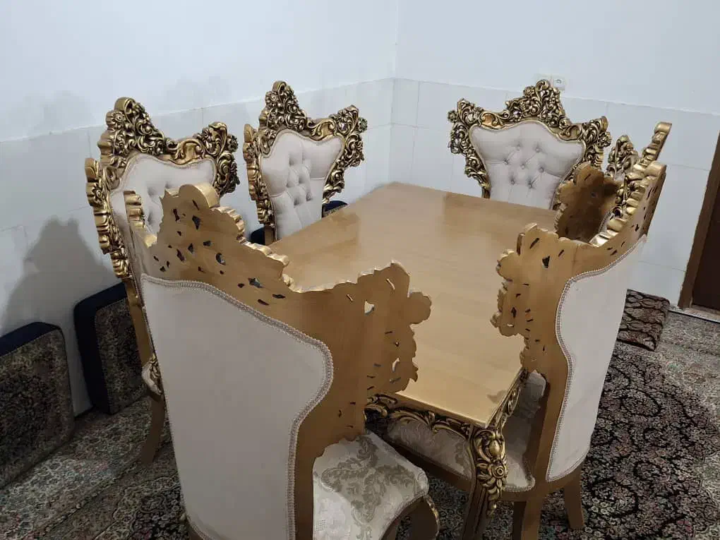 میز ناهار خوری تلویزیون بوفه ساعت میز صبحانه خوری|میز و صندلی غذاخوری|سیرجان, |دیوار