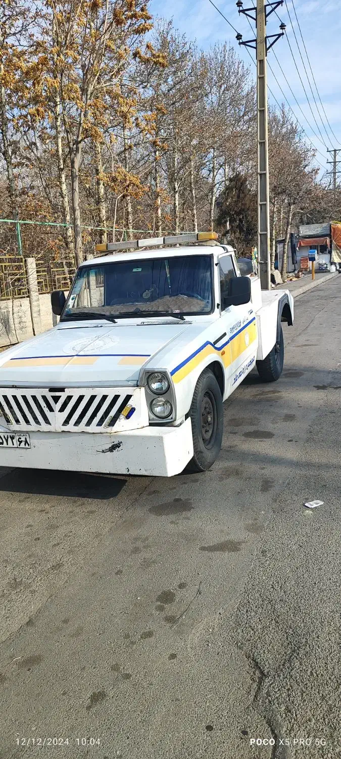 فروش نیسان سفید یدک کش امداد خودرو مدل 96 با کار|خودرو سواری و وانت|کرج, محمد آباد|دیوار