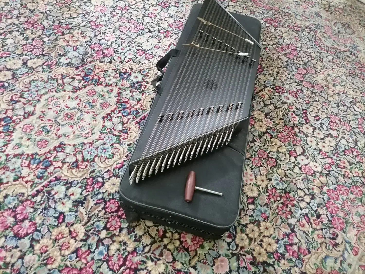 سنتور استاد صادقی|سازهای سنتی|کرمان, |دیوار