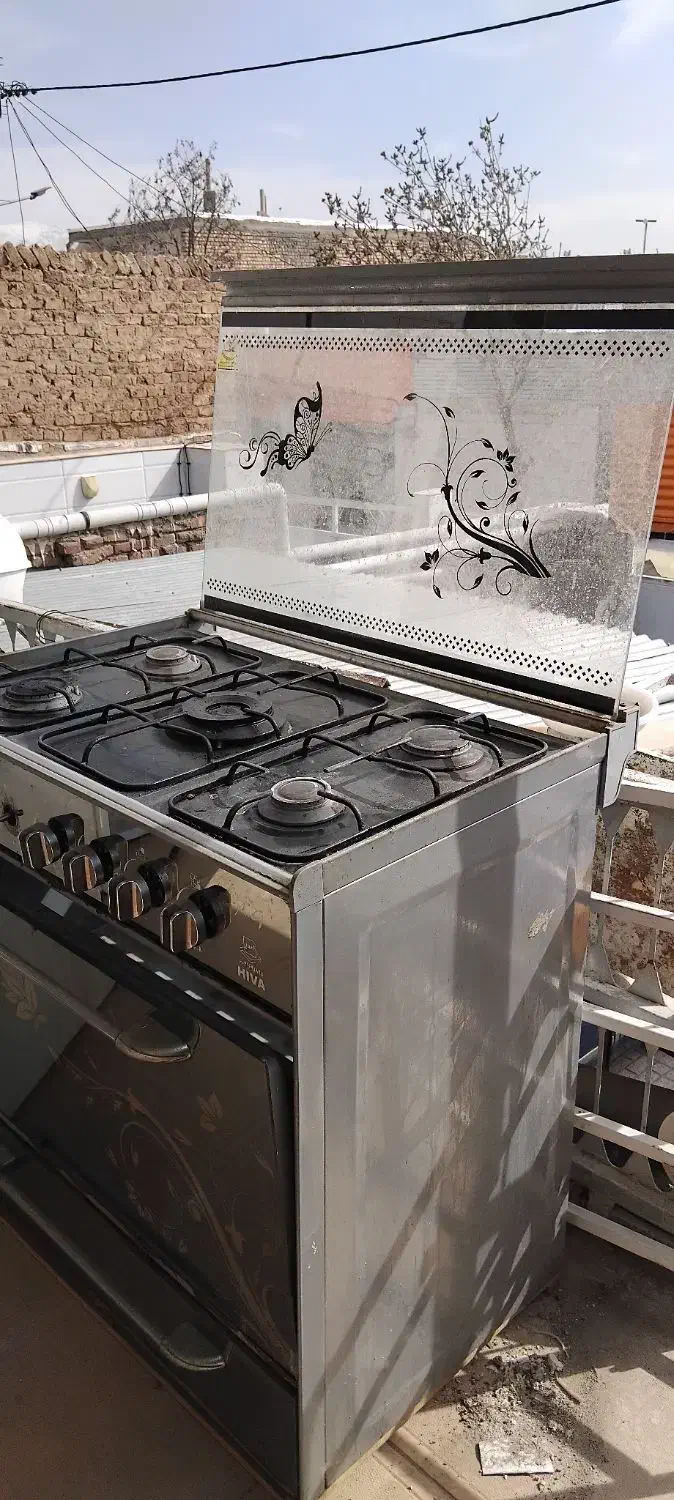 گاز پنچ شعله|اجاق گاز و لوازم برقی پختوپز|نیشابور, خط کاشمر|دیوار
