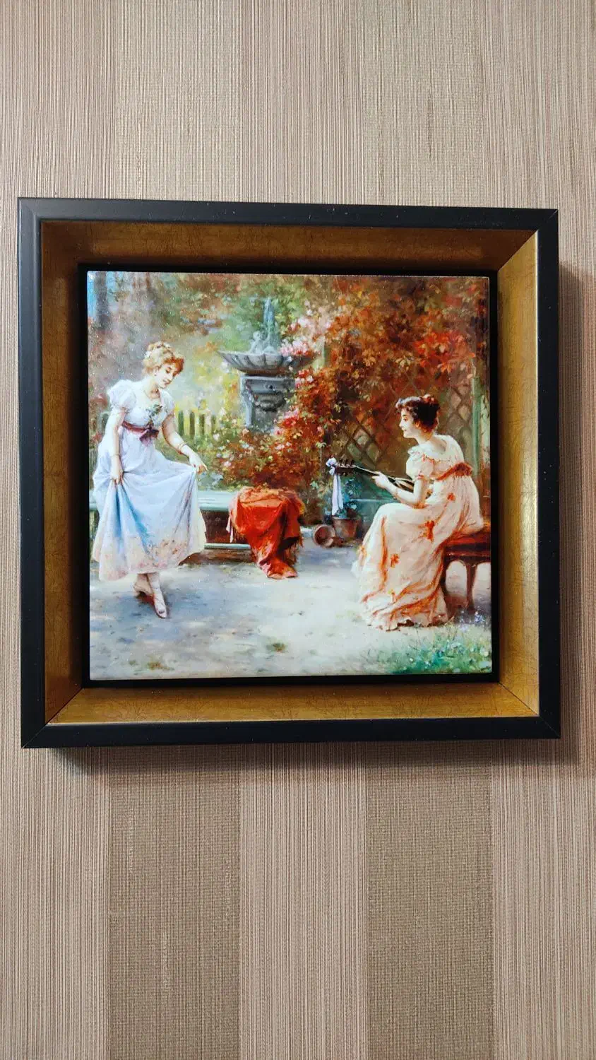 تابلو کاشی|تابلو، نقاشی، عکس|تهران, بازار|دیوار