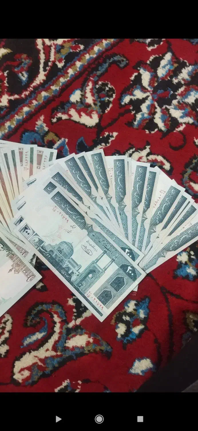 اسکناس قدیمی اکبند|کلکسیون سکه، تمبر، اسکناس|سلماس, |دیوار