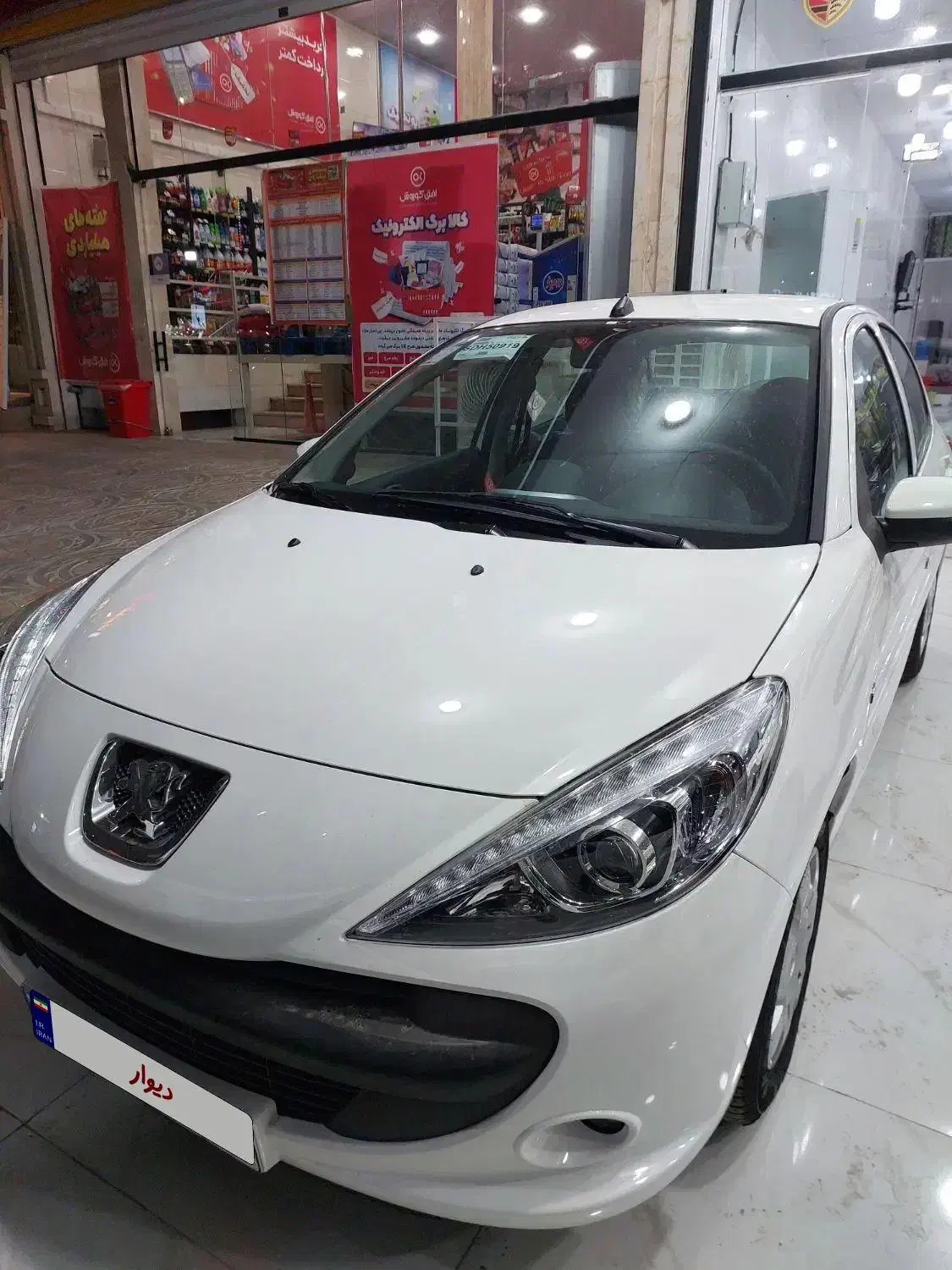 پژو۲۰۷ سقف فلز صفر کیلومتر|خودرو سواری و وانت|شیراز, وحدت|دیوار