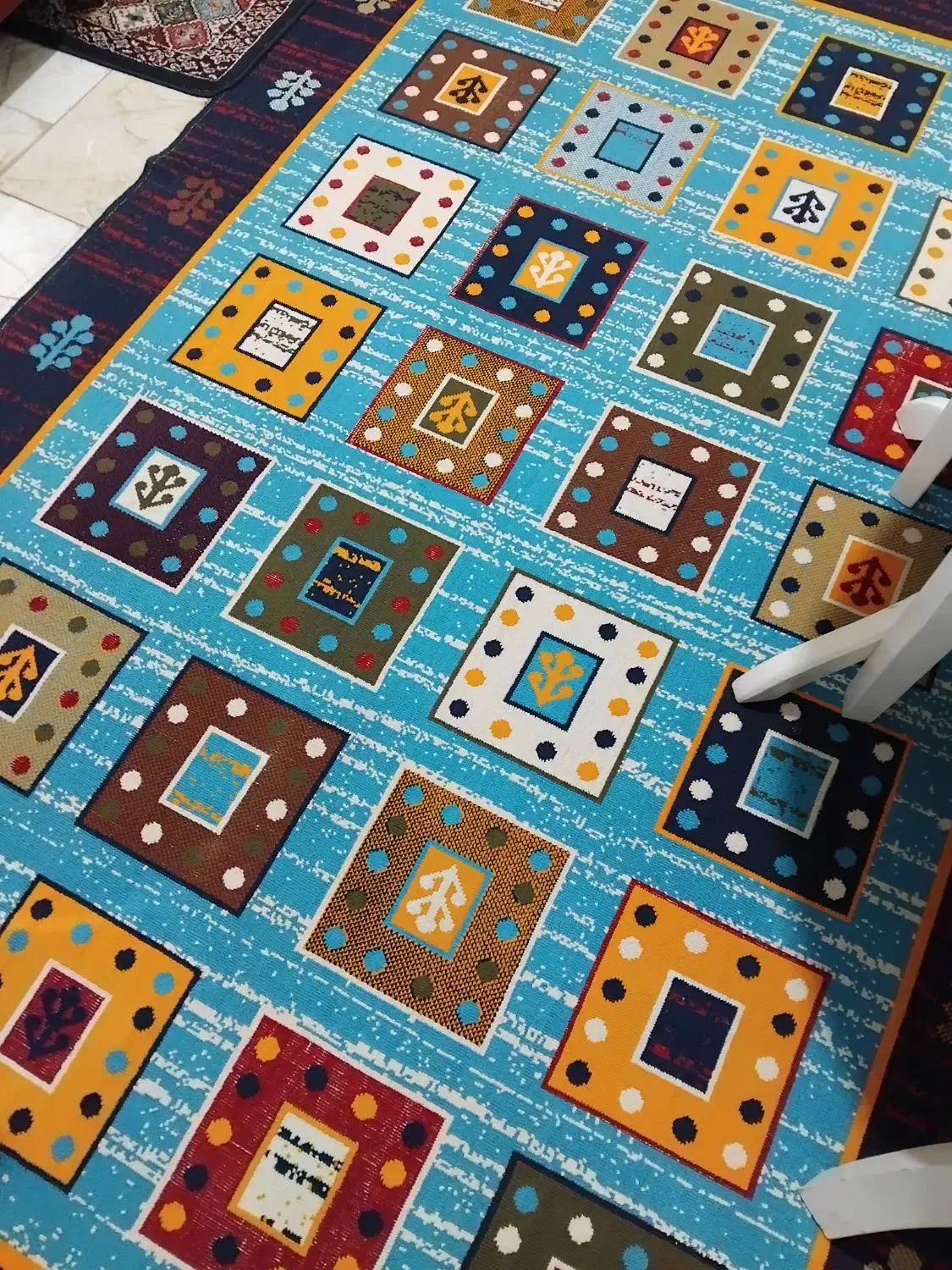 گلیم|گلیم، جاجیم، گبه|قم, شاه سید علی|دیوار