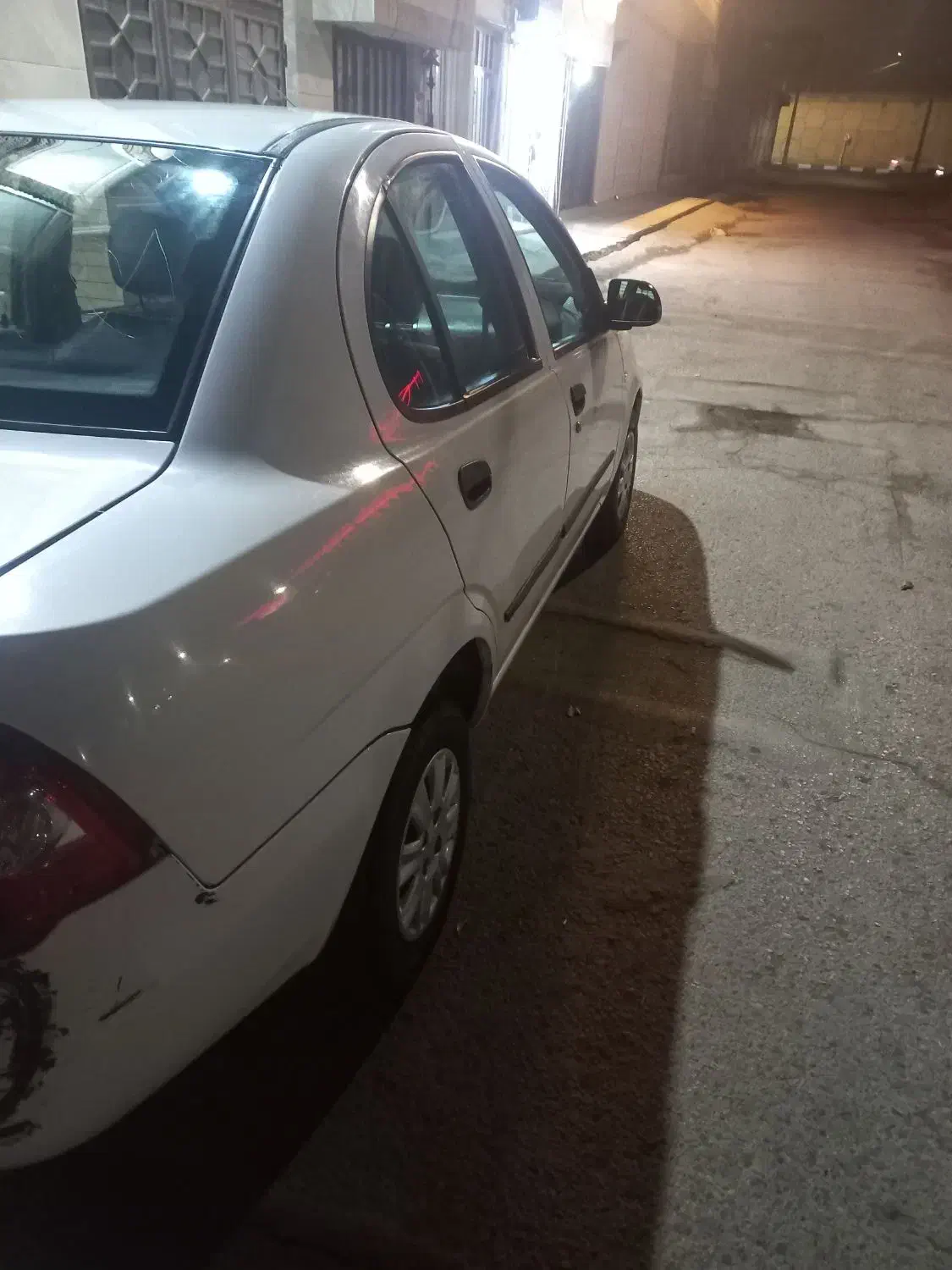 ماشین تیبا سفید|خودرو سواری و وانت|مشهد, پنجتن|دیوار